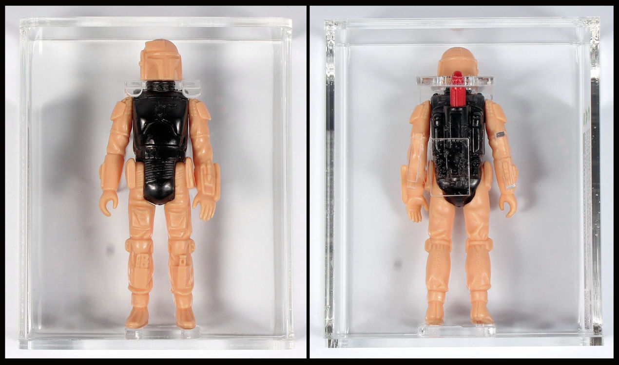 1981 Kenner Star Wars Boba Fett First Shot Engineering Pilot CAS 85+